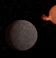 O exoplaneta SPECULOOS-3 b está tão perto da sua estrela que recebe grande quantidade de radiação, e dificilmente teria uma atmosfera (Imagem: Reprodução/ NASA/JPL-Caltech)  Foto: Canaltech