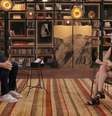 Manuela Dias compareceu ao "Conversa com Bial" desta quarta-feira, 14  Foto: Divulgação/Globo / Estadão