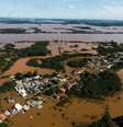 Grande Porto Alegre e outras regiões do Rio Grande do Sul seguem alagadas até o momento; estado precisará de muitos recursos para reconstrução  Foto: Wilton Junior / Estadão / Estadão
