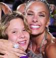 Adriane Galisteu com o seu único filho, Vittório, de 13 anos  Foto: Reprodução/Instagram/@adrianegalisteu