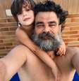 Ator Carmo Dalla Vecchia com seu filho Pedro, de 4 anos  Foto: Reprodução/Instagram/@carmodallavecchia / Reprodução/Instagram/@carmodallavecchia