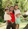 Saulo Amorim com seus filhos: Teodoro, de 7 anos, e Lianor, de 2 anos  Foto: Divulgação/Arquivo pessoal / Divulgação/Arquivo pessoal