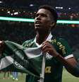  Foto: Cesar Greco/Palmeiras/by Canon - Legenda: Estêvão tem três gols em dez jogos nesta temporada / Jogada10