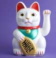 Este é o Maneki Neko, símbolo japonês  Foto: Shutterstock / João Bidu