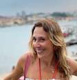 Tatiana Nascimento trocou a correria na reportagem e a tensão no estúdio de TV por uma vida mais prazerosa em Portugal  Foto: Reprodução