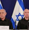 O primeiro-ministro israelense, Benjamin Netanyahu (à esquerda), e o ministro da Defesa, Yoav Gallant, podem receber mandados de prisão  Foto: Reuters / BBC News Brasil