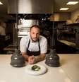O chef Luiz Filipe Souza, do italiano Evvai  Foto: Amanda Perobelli/Estadão / Estadão