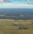 Visão aérea de região da Mata Atlântica no interior da Bahia; plano para o bioma deverá ser lançado este ano  Foto: Thomas Bauer/Divulgação / Estadão