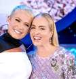 Angélica e Xuxa, apresentadoras e amigas, posam juntas  Foto: Divulgação