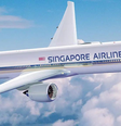 Boeing 777-300ER, da Singapore Airlines  Foto: Reprodução/Singapore Airlines