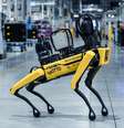 "Bom garoto", SpOTTO é um cão-robô autônomo que ajuda na fábrica da BMW no Reino Unido (Imagem: Divulgação/BMW Group)  Foto: Canaltech