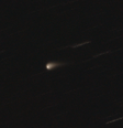 Cometa C/2023 A3 (Tsuchinshan-ATLAS) visto em 26 de abril através de um telescópio refletor (Imagem: Reprodução/Wikimedia Commons/C messier/CC BY 4.0)  Foto: Canaltech