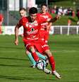 Atacante Gabryel Monteiro atuando pelo Dornbirn.   Foto: Arquivo pessoal / Esporte News Mundo