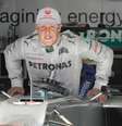 Michael Schumacher no GP de São Paulo da Fórmula 1.  Foto: Daniel Teixeira/Estadão / Estadão