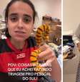 Algemas e fantasia de presidiário estão entre os itens doados ao RS  Foto: Reprodução/Instagram