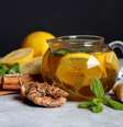 Chá de gengibre com limão e canela  Foto: Egoreichenkov Evgenii | Shutterstock / Portal EdiCase