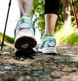 Caminhada com bastões  Foto: ola_p/iStock