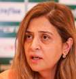  Foto: Fabio Menotti - Legenda: Leila Pereira abordou temas polêmicos durante a conversa com a imprensa / Jogada10