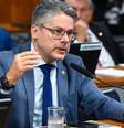Alessandro Vieira apresentou relatório favorável ao PL 219/2022; caso aprovado, projeto segue para a CCJ  Foto: Roque de Sá /Agência Senado / Perfil Brasil