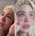 'Sangrei por um mês, dia e noite': Karoline Lima chora ao rebater acusações de ex-babá sobre 'balada' 1 mês após parto da filha com Éder Militão.  Foto: Instagram, Karoline Lima / Purepeople