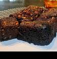 Brownie de maçã no microondas  Foto: Bake and Cake Gourmet