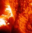 Mancha solar gigante AR3664 desencadeia nova explosão  Foto:  NASA / SDO e equipes científicas AIA, EVE e HMI / helioviewer.org)