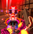 Mullet Mad Jack é um jogo de tiro 'old school' mas cheio de ideias novas e cores vibrantes  Foto: HAMMER95 / Divulgação
