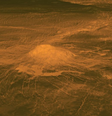 Cientistas conhecem várias regiões vulcânicas em Vênus, mas evidências de atividade recente só foram encontradas agora (Imagem: Reprodução/NASA/JPL-Caltech/ESA  Foto: Canaltech