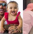 Neymar e Bruna Biancardi com a filha, Mavie  Foto: Reprodução/ Instagram / Márcia Piovesan