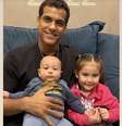Marcello Melo Jr. e os filhos - Reprodução/Instagram  Foto: Márcia Piovesan