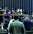 Votação de vetos presidenciais em sessão do Congresso  Foto: Waldemir Barreto/Agência Senado / Estadão