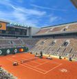 Torneio virtual de Roland-Garros té realizado no jogo mobile Tennis Clash  Foto: Tennis Clash / Divulgação