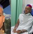 MC Brinquedo revela que sofreu grave acidente de carro.  Foto: Reprodução, Redes Sociais / Purepeople