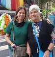 Dogmar, de 82 anos e a filha Mônica foram para Paulista curtir a Parada do Orgulho LGBT+ de São Paulo  Foto: Alex Jorge