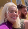 Karoline Lima e Léo Pereira estão viajando pelo interior de Minas Gerais  Foto: Reprodução/Instagram/@karolinel