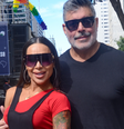 Fabi e Alexandre Frota participaram da Parada em 2024  Foto: Araujo./Agnews