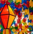 Decorar a casa com o tema junino é divertido e traz alegria  Foto: Cacio Murilo | Shutterstock / Portal EdiCase