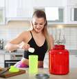 O whey protein é um suplemento alimentar indicado para o ganho de massa magra  Foto: New Africa | Shutterstock / Portal EdiCase
