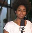 Na Globo, Camila Silva fez incontáveis plantões de madrugada, além de trabalhar na cobertura esportiva  Foto: Reprodução