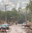 Inundações em municípios do Vale do Taquari como Roca Sales fazem moradores temerem fuga de empresas e empobrecimento da região  Foto: Gustavo Mansur/Governo do Rio Grande do Sul / BBC News Brasil