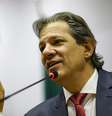 Segundo Haddad, inflação vem se mantendo abaixo de 4% consistentemente, desde que os juros começaram a cair  Foto: Marcelo Camargo/Agência Brasil / Estadão