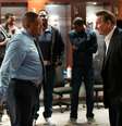 Laurence Fishburne e Ed O'Neill são Doc Rivers e Don Sterling em 'Clipped'  Foto: Kelsey McNeal/Divulgação