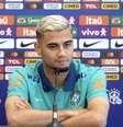  Foto: Reprodução / CBF TV - Legenda: Andreas durante a coletiva / Jogada10