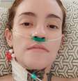 Carolina Arruda foi diagnosticada com neuralgia do trigêmeo, doença conhecida por causar 'a pior dor do mundo'  Foto: Arquivo pessoal / BBC News Brasil