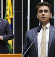 André Janones e Nikolas Ferreira ameaçaram se agredir em confusão na Câmara  Foto: Câmara dos Deputados / Perfil Brasil