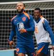 Divulgação / @OnsOranje - Legenda: Jogadores da Holanda durante treinamento da seleção -  Foto: Divulgação / @OnsOranje / Jogada10
