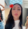 "Como uma pessoa quer emagrecer para ficar bonita e fica feia? Estou feia", desabafou a influenciadora digital Dayanne Bezerra  Foto: Reprodução / Redes Sociais / Dayanne Bezerra