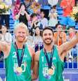 Chase Budinger deixou o basquete para competir no vôlei de praia  Foto: Reprodução/Instagram/Chase Budinger