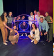 Evento da Globo teve pedido de mulher indígena por mais visibilidade  Foto: Reprodução/Instagram @lucianohuck e @jennyfferbransfor