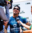 Gabriel Medina  Foto: Gabriel Medina em entrevista ( Aaron Hughes/World Surf League) / Olimpíada Todo Dia